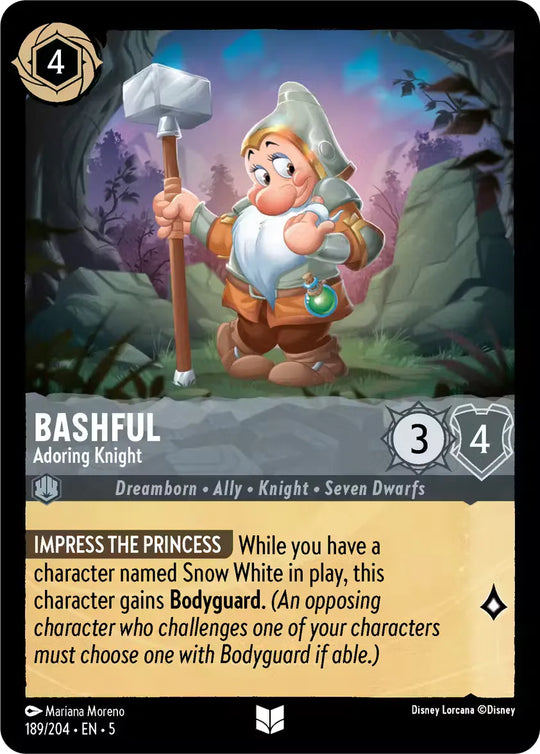 5SSK-189, UC, Bashful - Adoring Knight