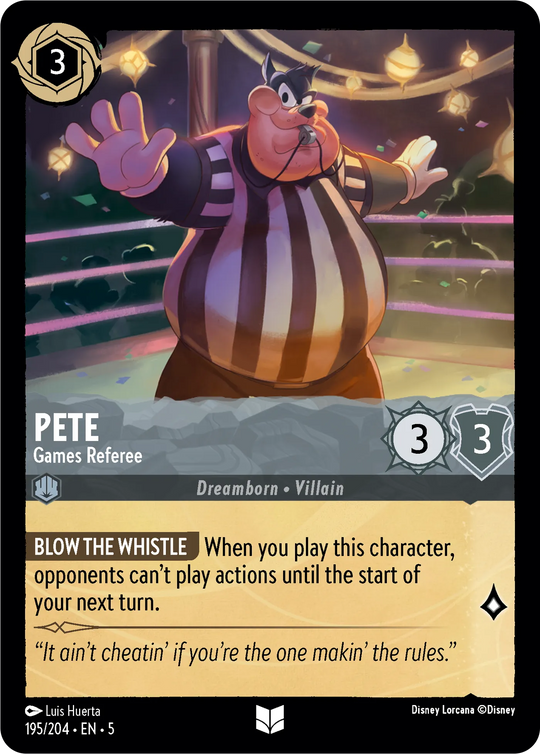 5SSK-195, UC, Pete - Game Referee (Foil)