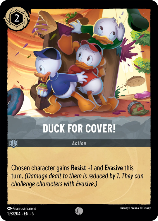 5SSK-198, C, Duck for Cover! (Foil)