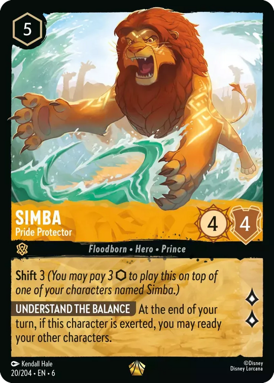 6AZS-020, L, Simba - Pride Protector