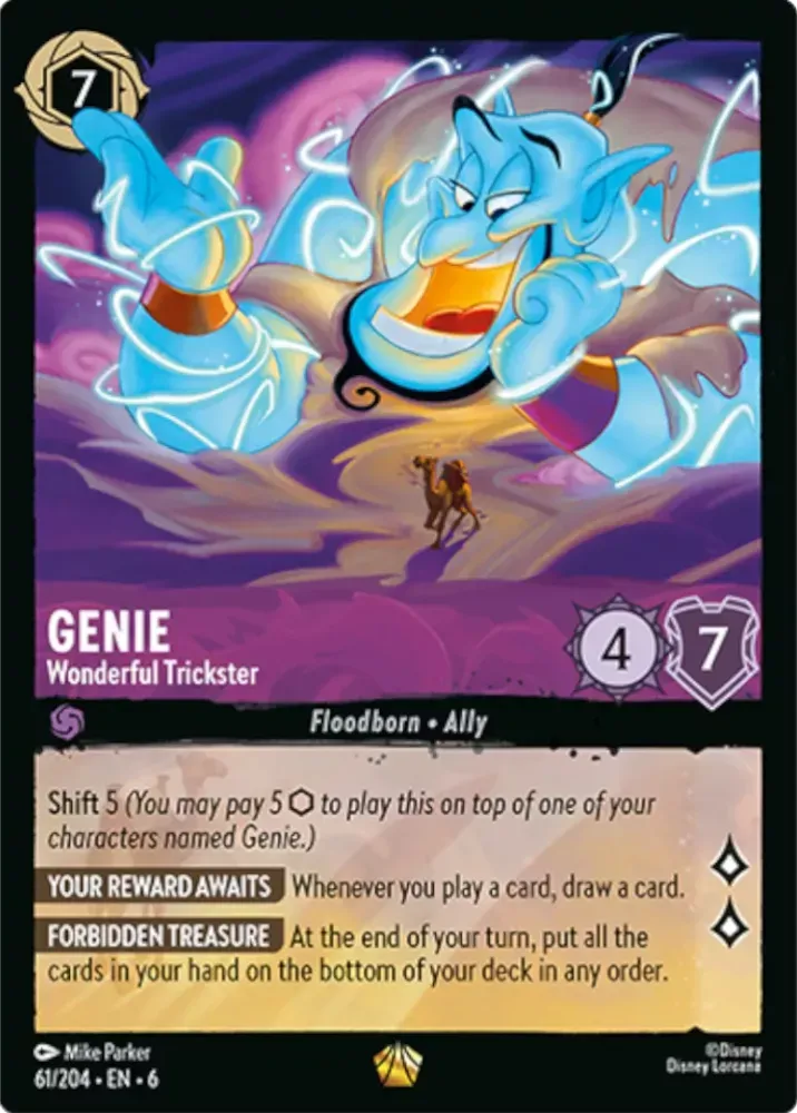 6AZS-061, L, Genie - Wonderful Trickster (Foil)
