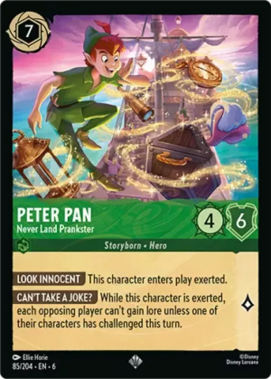 6AZS-085, SR, Peter Pan - Never Land Prankster