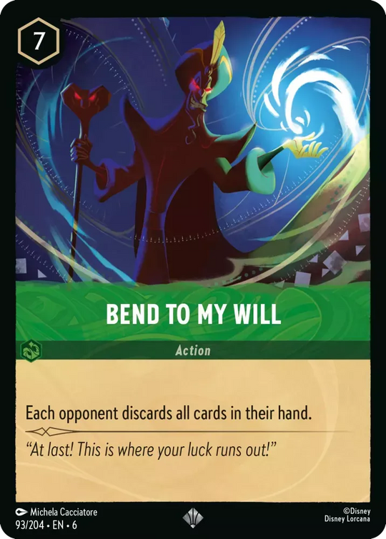 6AZS-093, SR, Bend to My Will