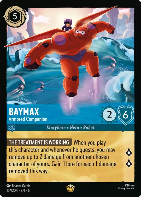 6AZS-157, L, Baymax - Armored Companion (Foil)