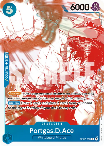 OP07-053, R, Portgas.D.Ace (3rd Anniversary Treasure Campaign)