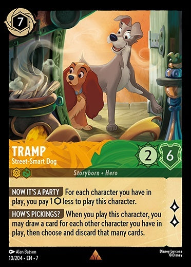 7ARC-010, R, Tramp - Street-Smart Dog