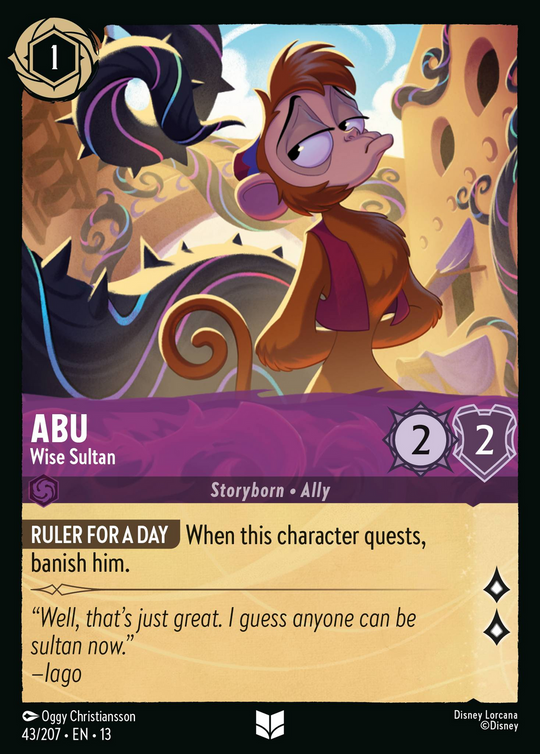 13ATK-043, UC, Abu - Wise Sultan