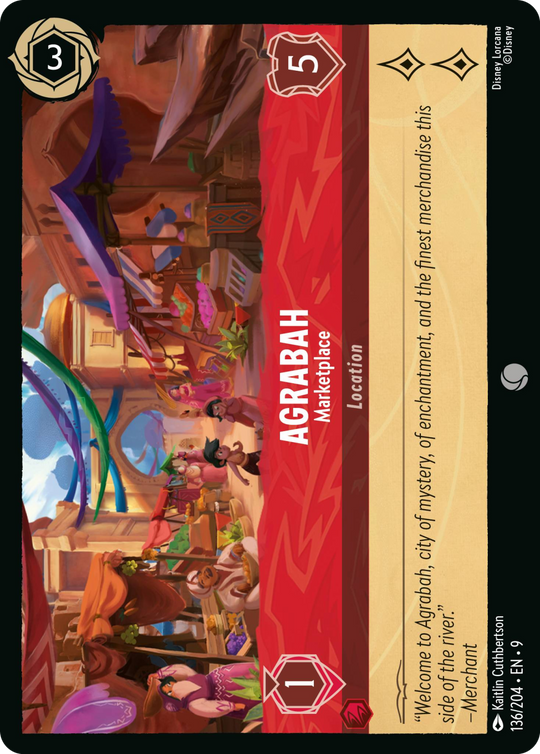 9FAB-136, C, Agrabah - Marketplace