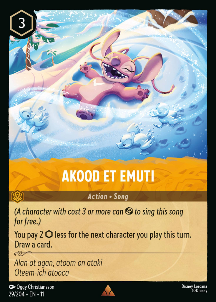 11WSP-029, R, Akood et Emuti (Foil)