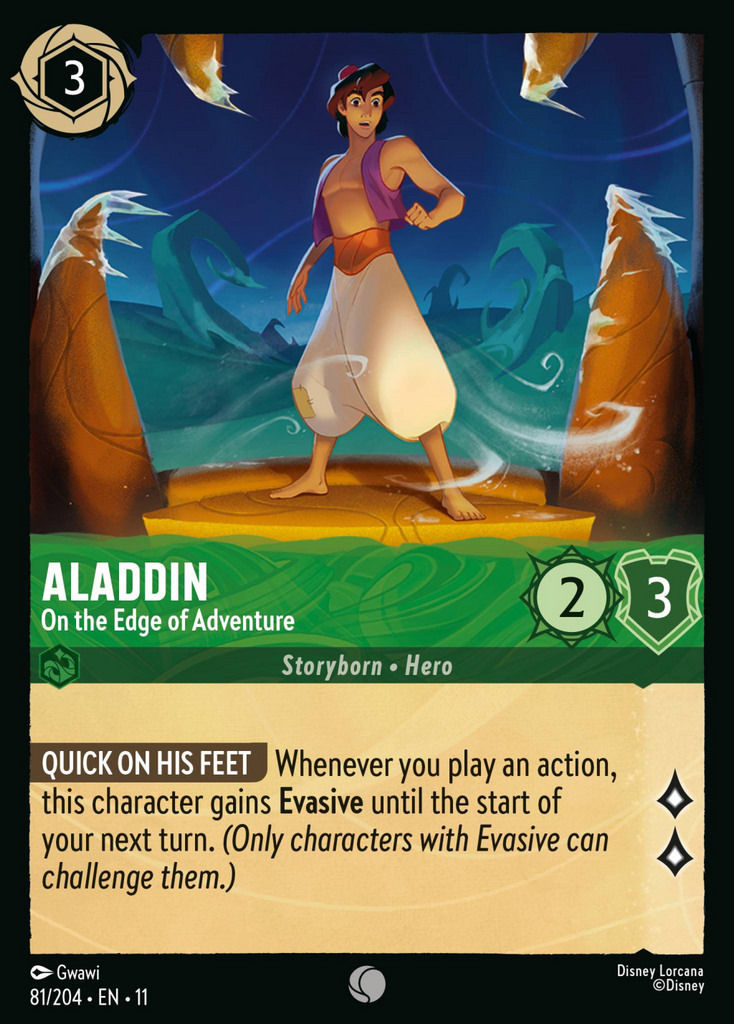 11WSP-081, C, Aladdin - On the Edge of Adventure