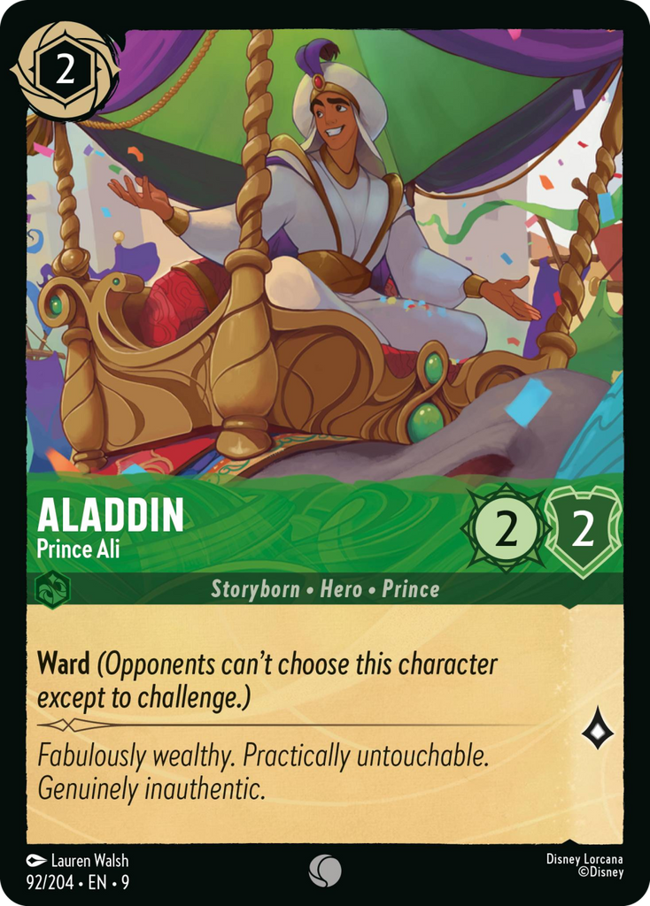 9FAB-092, C, Aladdin - Prince Ali