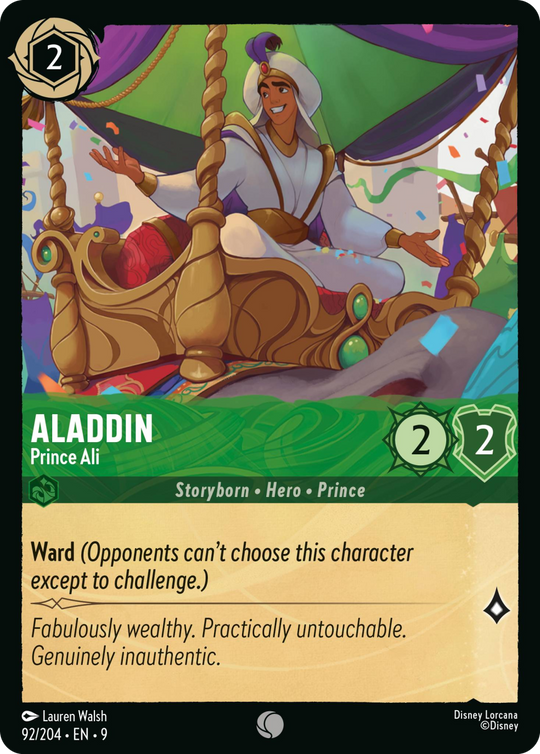 9FAB-092, C, Aladdin - Prince Ali