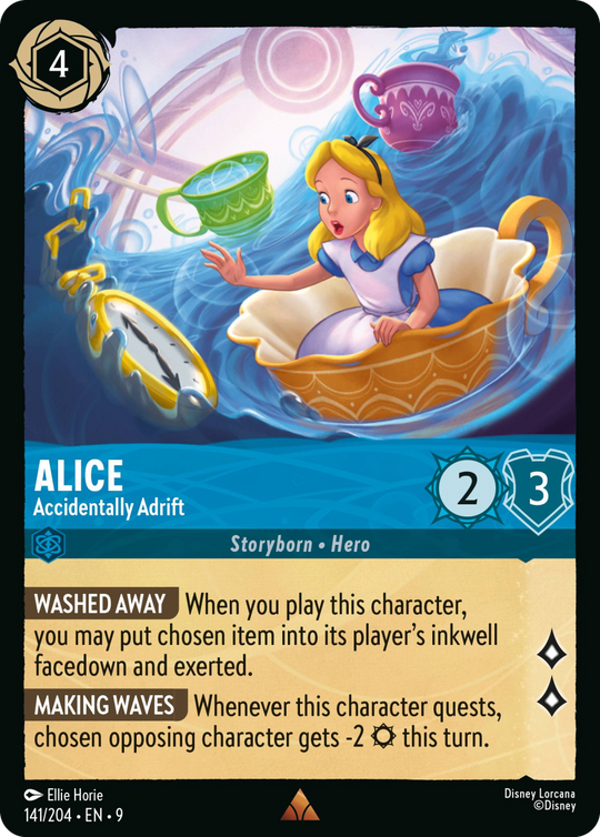 9FAB-141, R, Alice - Accidentally Adrift (Foil)