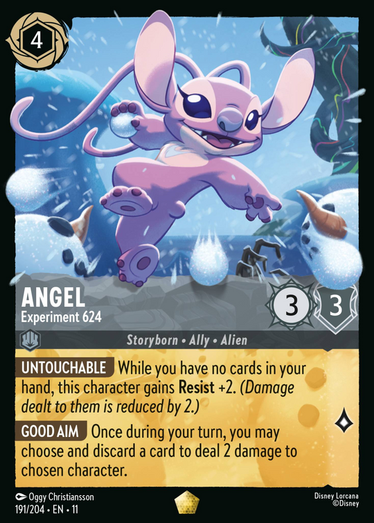 11WSP-191, L, Angel - Experiment 624