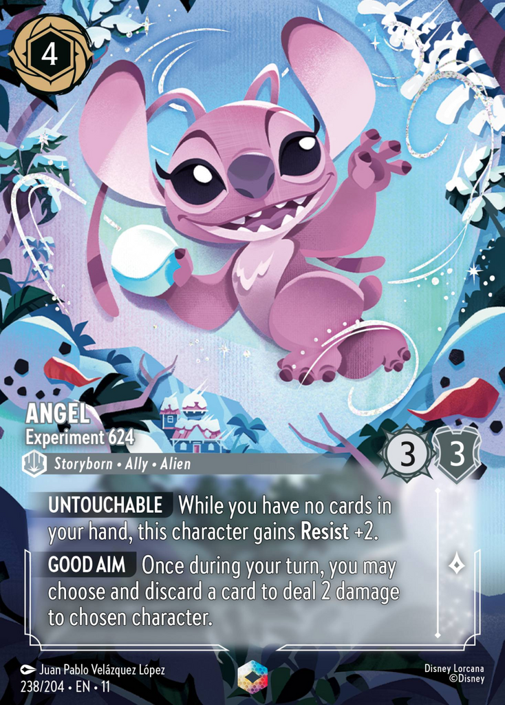11WSP-238, E, Angel - Experiment 624