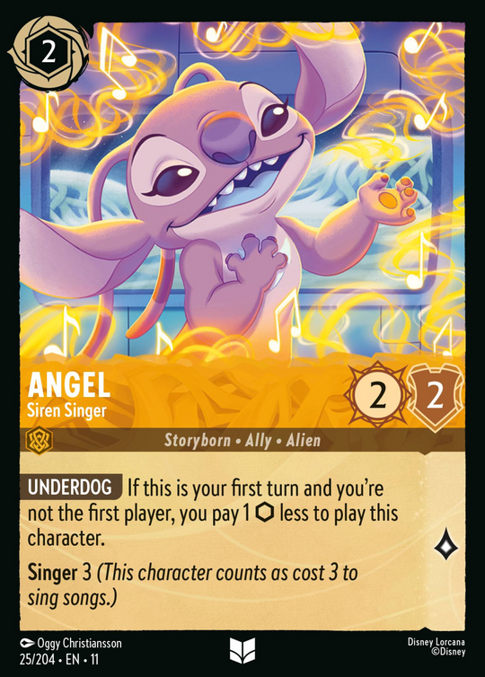 11WSP-025, UC, Angel - Siren Singer