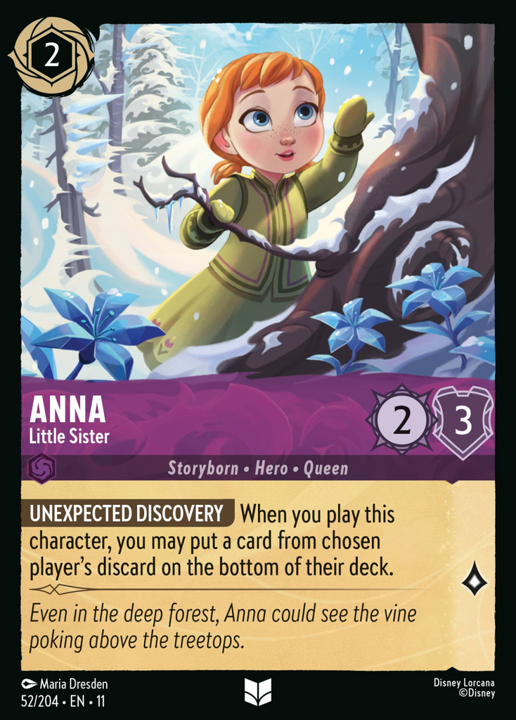 11WSP-052, UC, Anna - Little Sister (Foil)