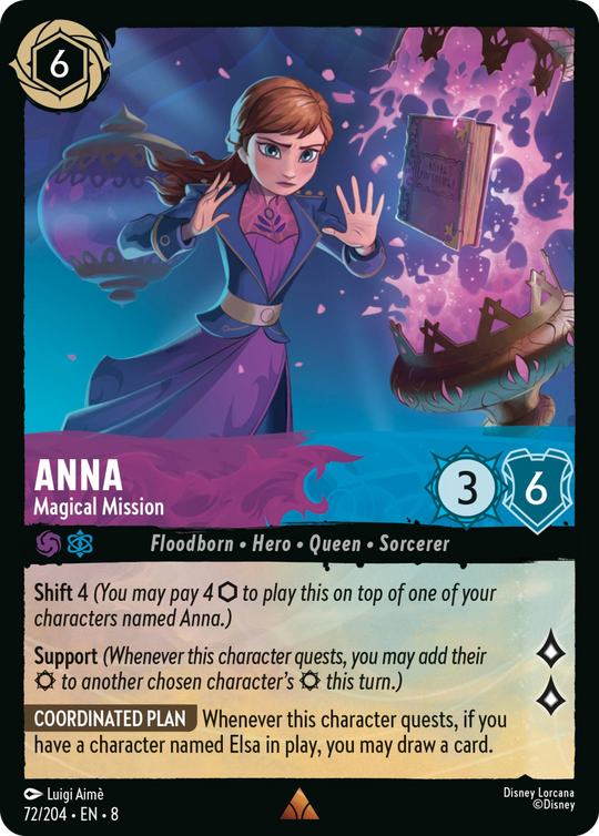 8ROF-072, R, Anna - Magical Mission (Foil)