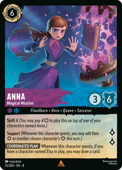 8ROF-072, R, Anna - Magical Mission (Foil)