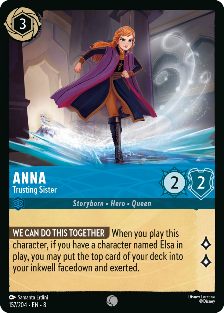 8ROF-157, C, Anna - Trusting Sister (Foil)