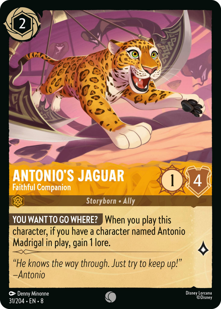 8ROF-031, C, Antonio's Jaguar - Faithful Companion