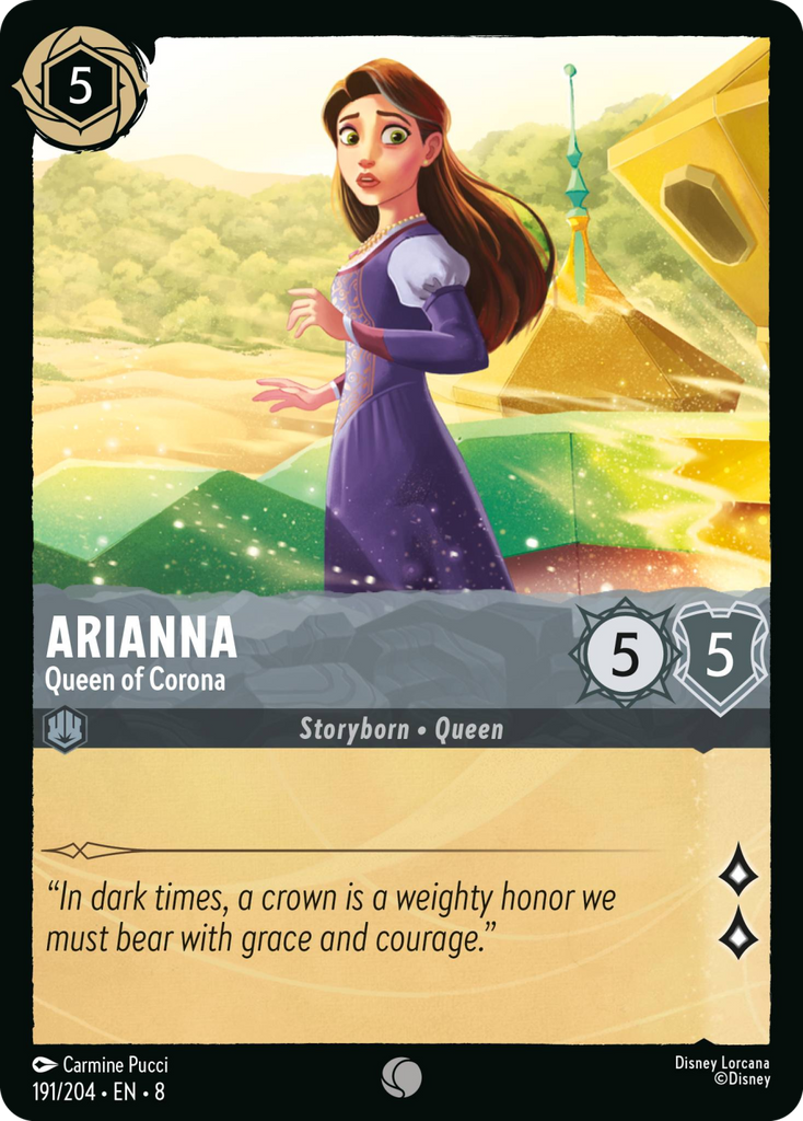 8ROF-191, C, Arianna - Queen of Corona (Foil)