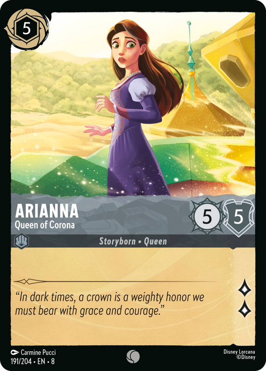8ROF-191, C, Arianna - Queen of Corona (Foil)