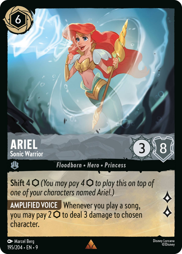 9FAB-195, R, Ariel - Sonic Warrior (Foil)