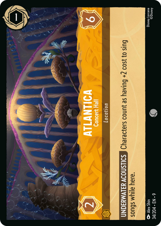 9FAB-034, C, Atlantica - Concert Hall (Foil)