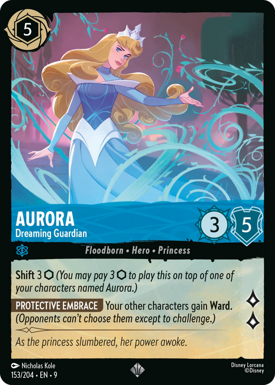 9FAB-153, SR, Aurora - Dreaming Guardian