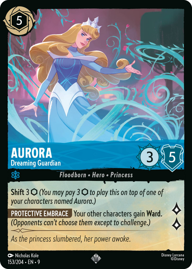 9FAB-153, SR, Aurora - Dreaming Guardian (Foil)
