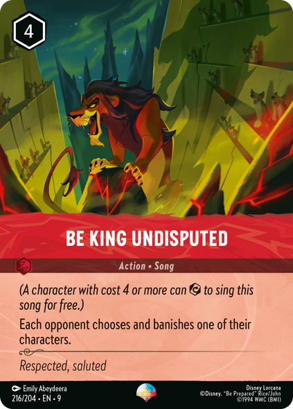 9FAB-216, EPIC, Be King Undisputed