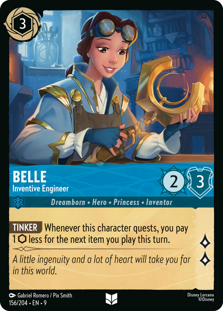 9FAB-156, UC, Belle - Inventive Engineer