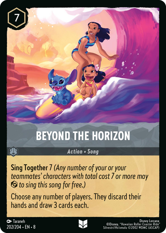 8ROF-202, UC, Beyond the Horizon (Foil)
