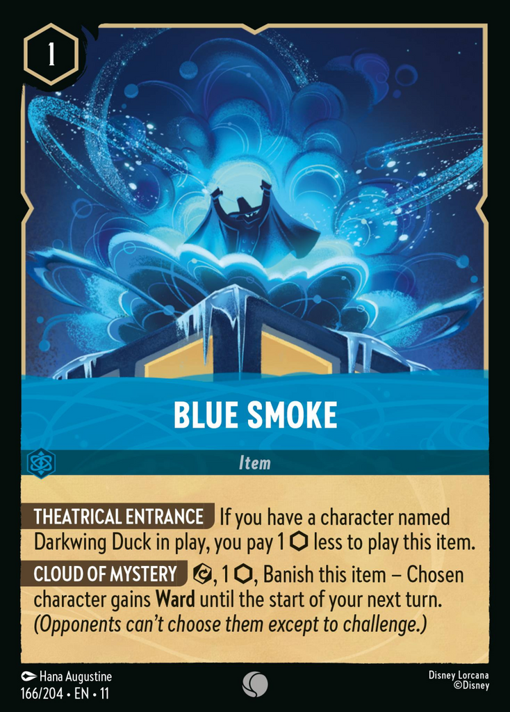 11WSP-166, C, Blue Smoke (Foil)