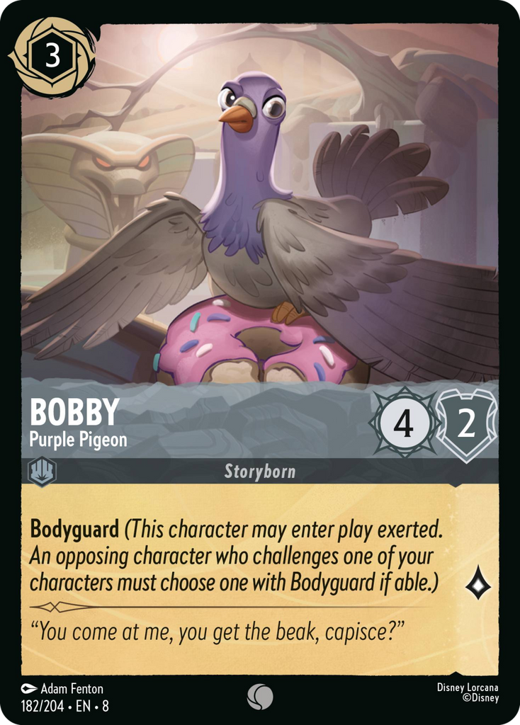 8ROF-182, C, Bobby - Purple Pigeon