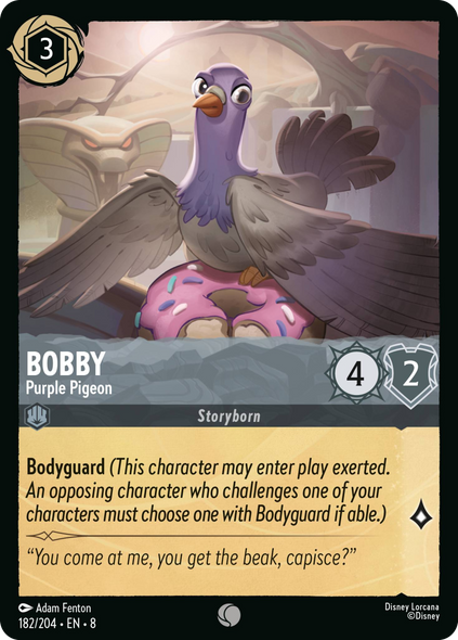 8ROF-182, C, Bobby - Purple Pigeon