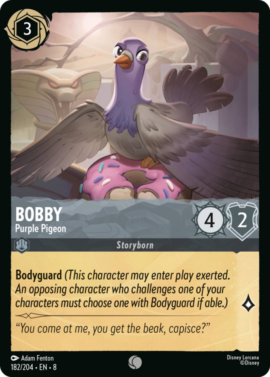8ROF-182, C, Bobby - Purple Pigeon (Foil)
