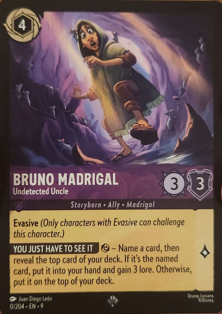 9FAB-000, SR, Bruno Madrigal - Undetected Uncle