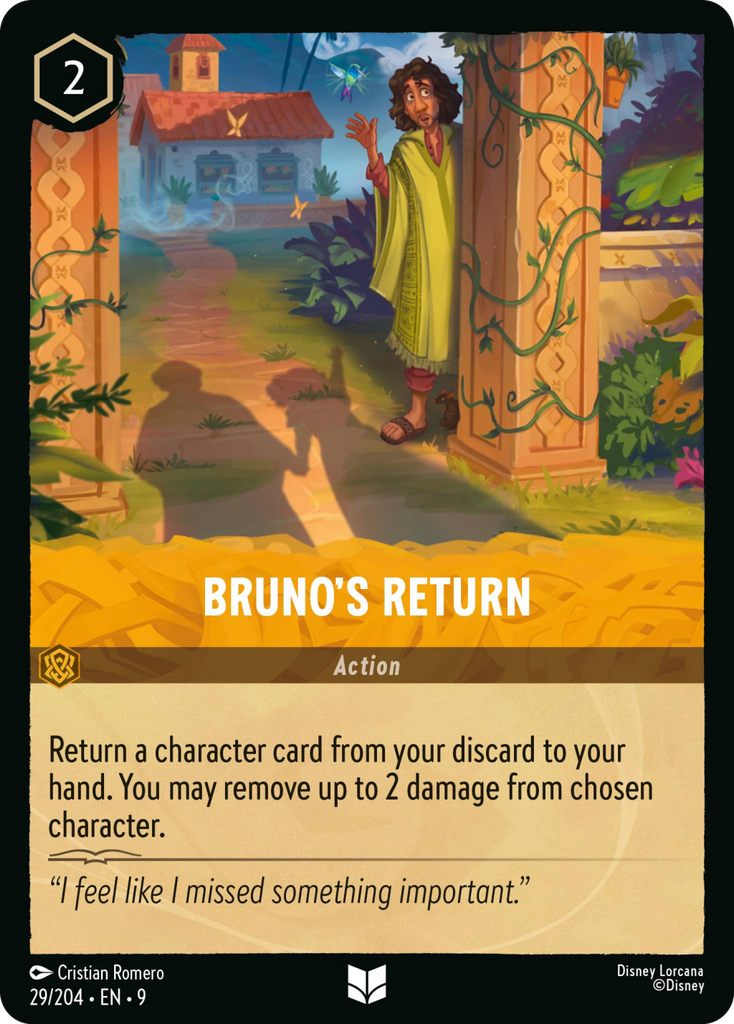9FAB-029, UC, Bruno's Return (Foil)