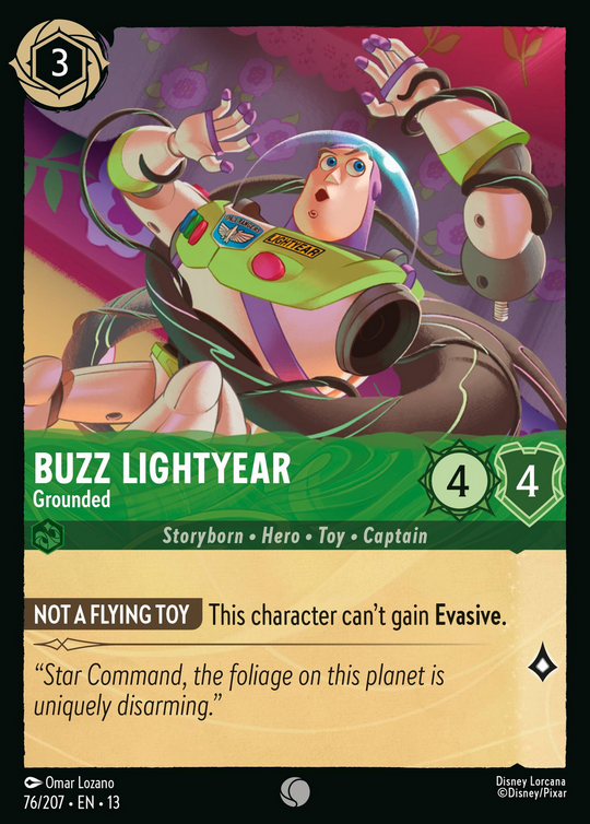 13ATK-076, C, Buzz Lightyear - Grounded (Foil)