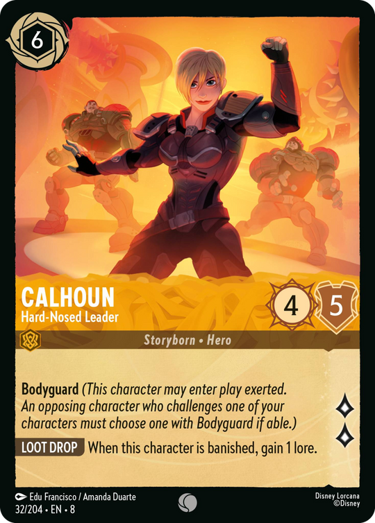 8ROF-032, C, Calhoun - Hard‐Nosed Leader