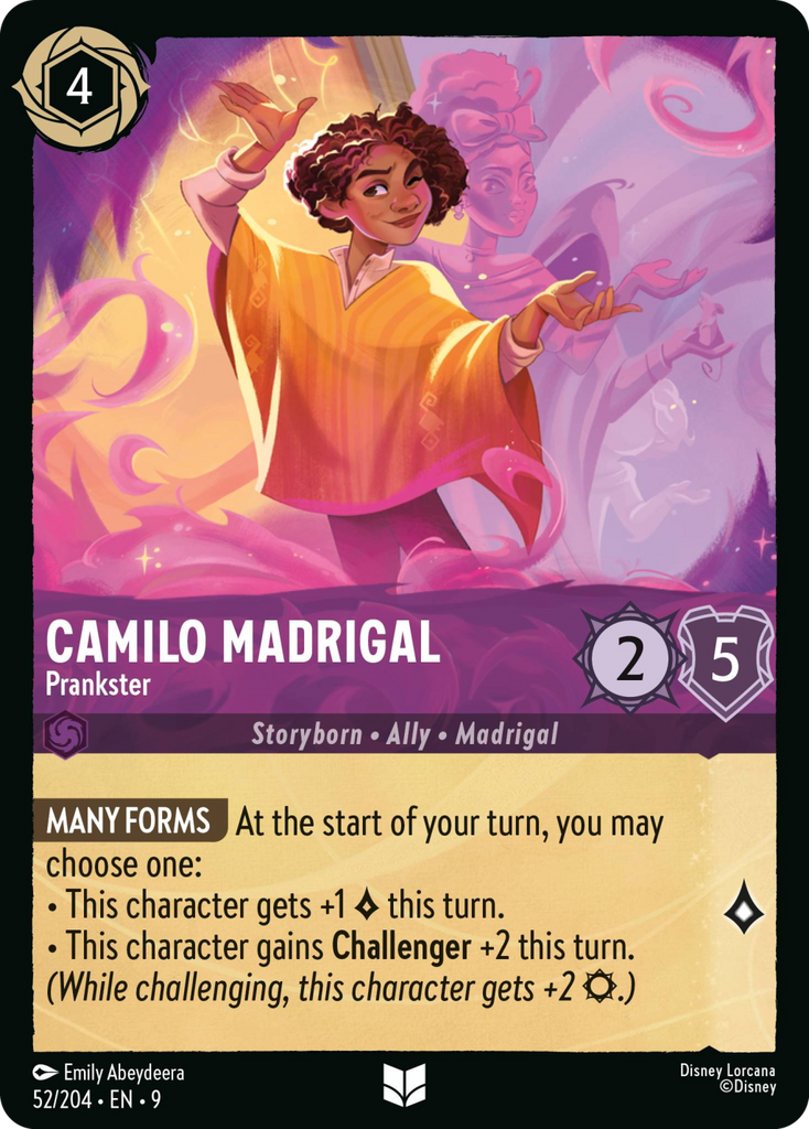 9FAB-052, UC, Camilo Madrigal - Prankster (Foil)