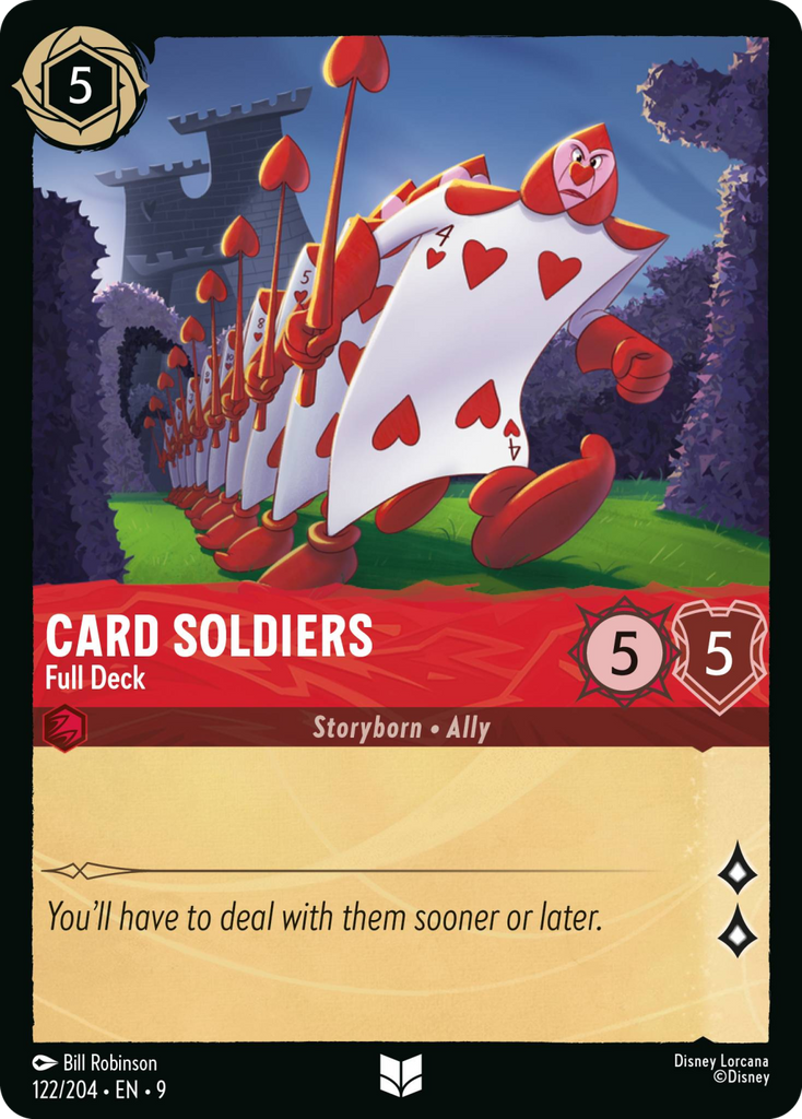 9FAB-122, UC, Card Soldiers - Full Deck
