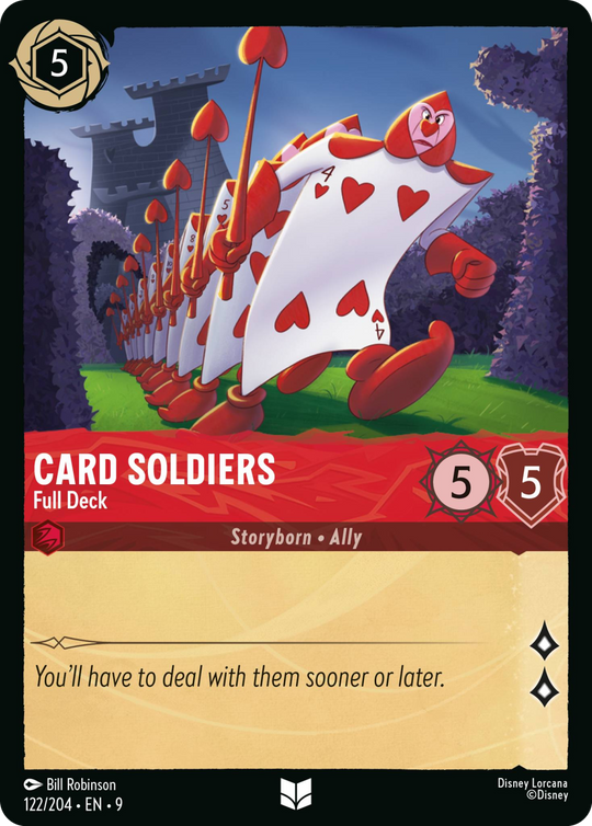 9FAB-122, UC, Card Soldiers - Full Deck