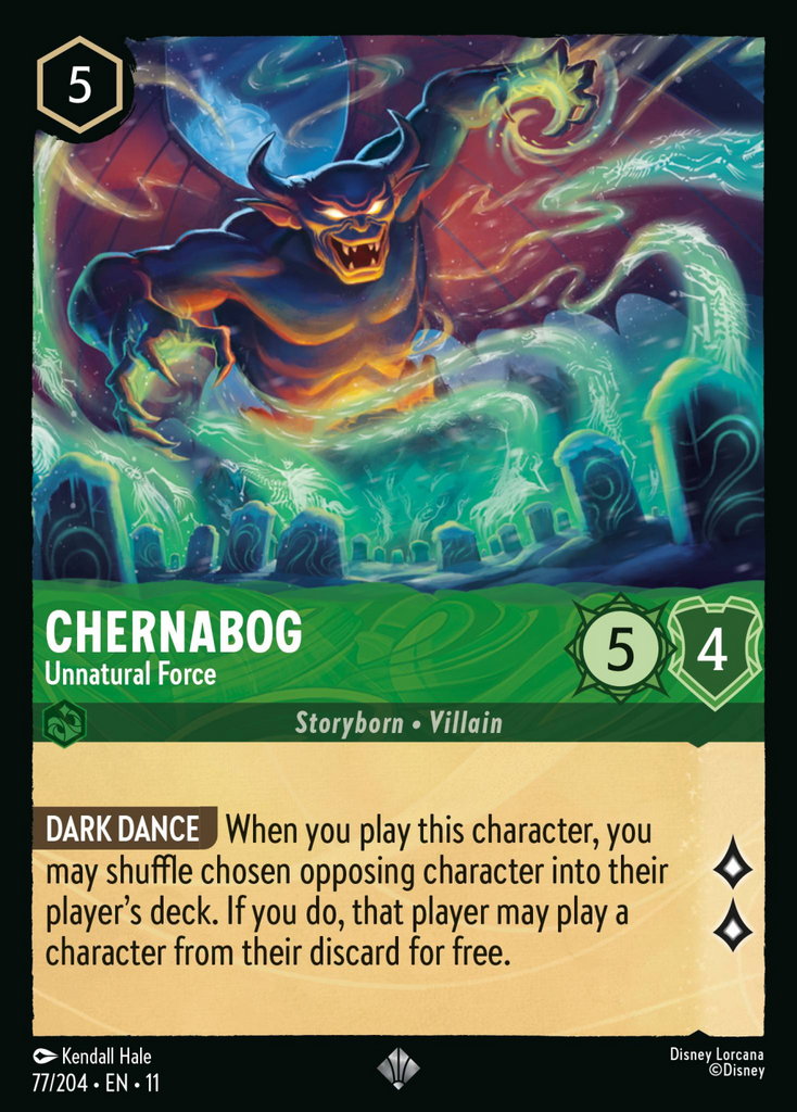 11WSP-077, SR, Chernabog - Unnatural Force