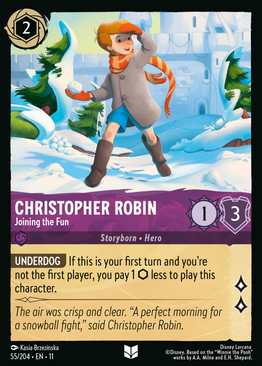 11WSP-055, UC, Christopher Robin - Joining the Fun