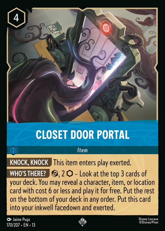 13ATK-170, SR, Closet Door Portal