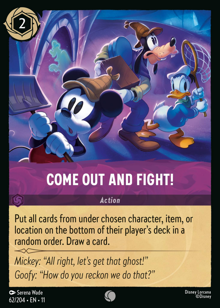 11WSP-062, C, Come Out and Fight! (Foil)