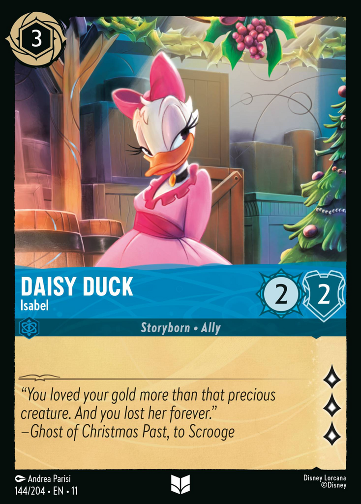 11WSP-144, UC, Daisy Duck - Isabel (Foil)